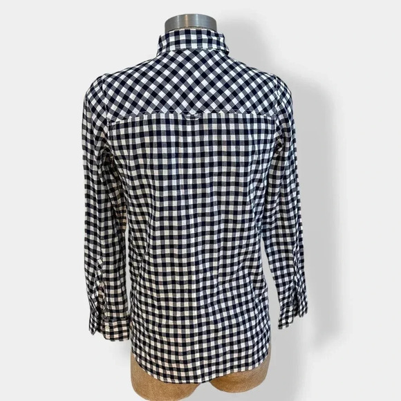 J Crew Classic Fit Boy Shirt in Gingham 0 - Picture 3 of 5